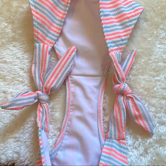 Lovers + Friends Revolve Striped Bikini Bottom Size S - Picture 6 of 9